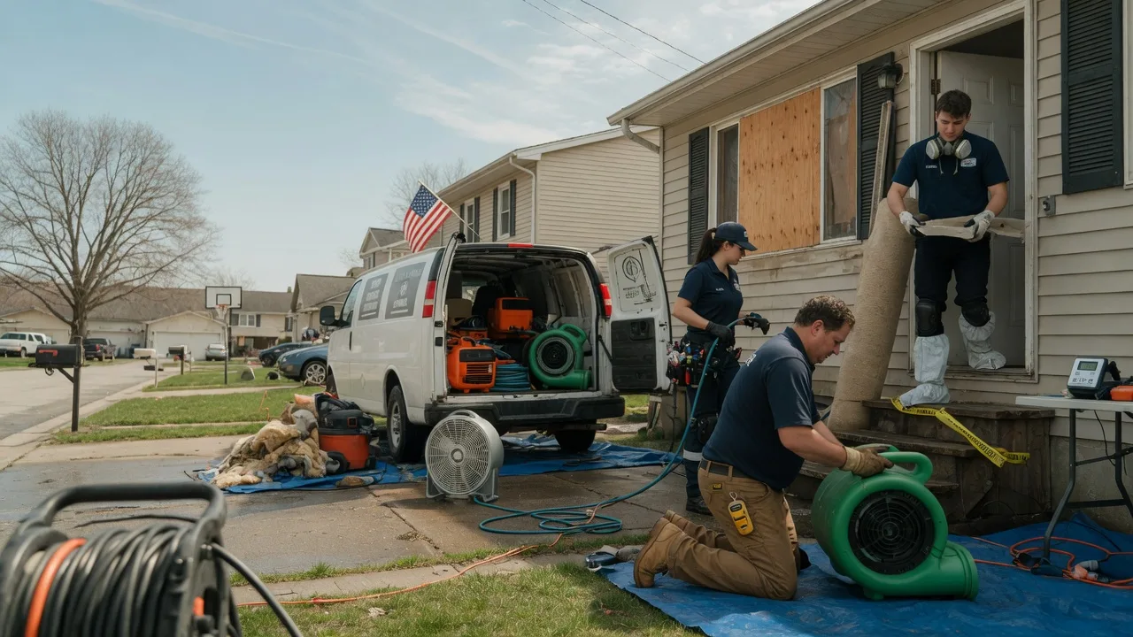 Water Damage Restoration in Milnor, ND near me